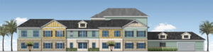 kimaya developer drawing of senior living homes at Arya at Horizon West in Winter Garden Florida